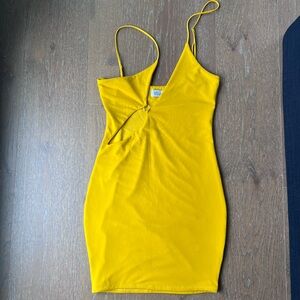 Yellow Oh Polly Dress
